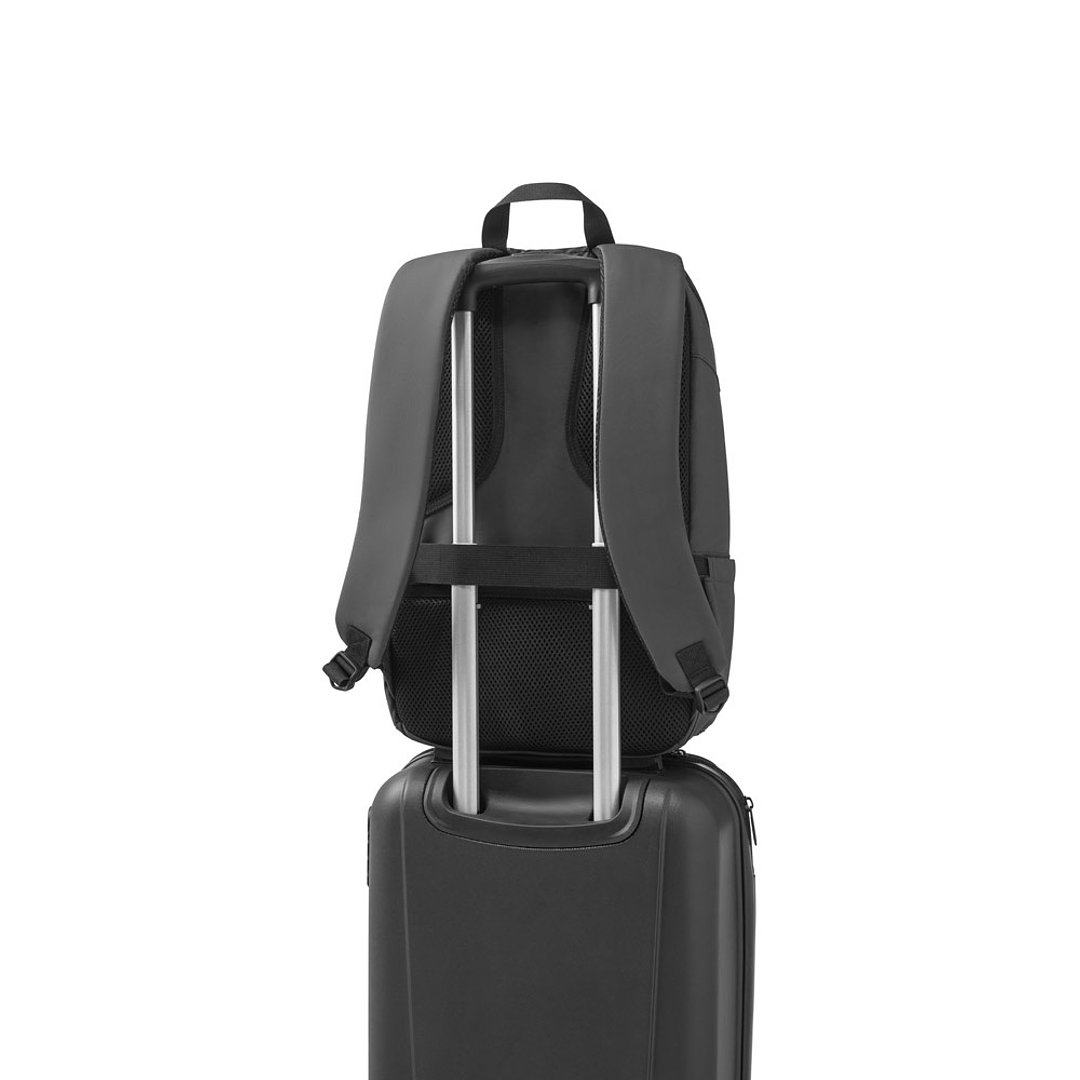 Notebook-Rucksack aus hochdichtem 600D rPET mit einer wasserabweisenden Oberfläche 16" Emmarena