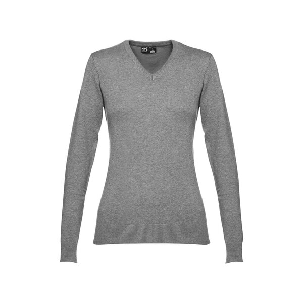 Damen Pullover mit V-Ausschnitt Lurinelle