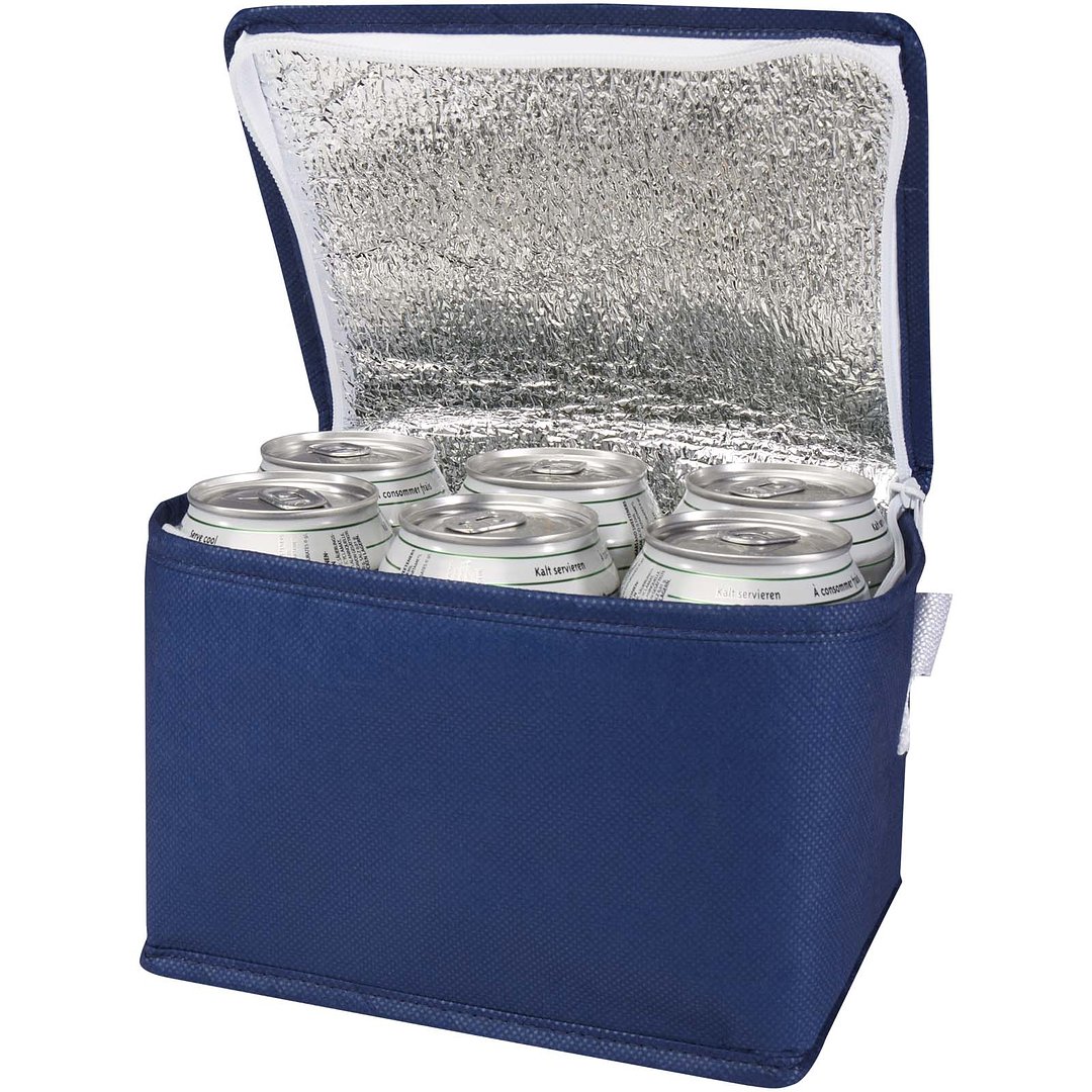 Kühltasche aus recyceltem GRS Non Woven für 6 Dosen 4 L - Neliuanin