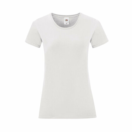 Frauen Weiß T-Shirt Idnic