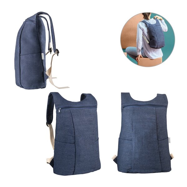 Rucksack aus Denim Oleych