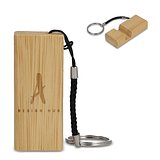 Bambus Smartphonehalter Schlüsselanhänger Nethlin