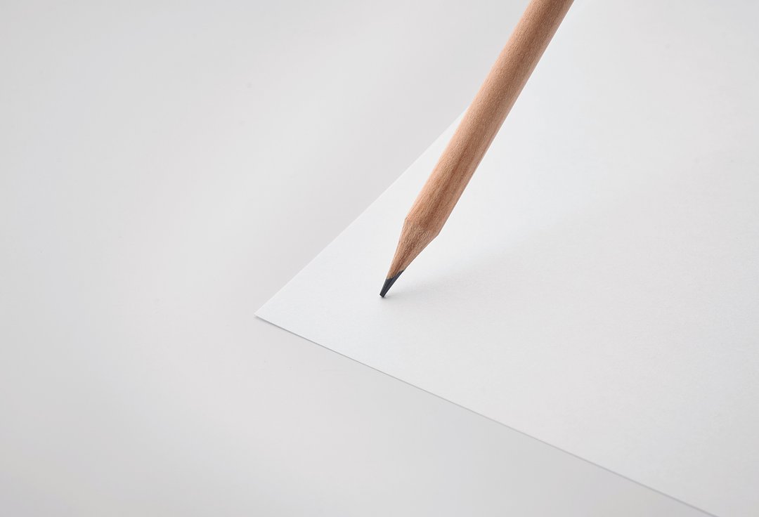 Bleistift in Einsteckhülle Olll