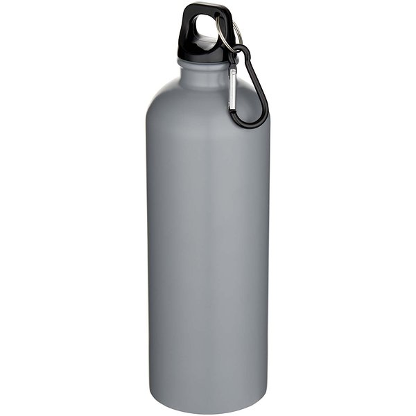 750 ml matte RCS-zertifizierte, einwandige Trinkflasche aus recyceltem Edelstahl mit Karabinerhaken - Nolfenas