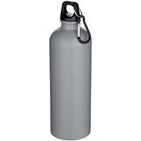 750 ml matte RCS-zertifizierte, einwandige Trinkflasche aus recyceltem Edelstahl mit Karabinerhaken - Nolfenas