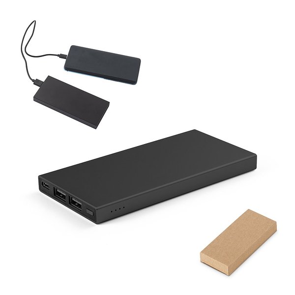 5'000 mAh Powerbank aus 100% recyceltem Aluminium Nolleena