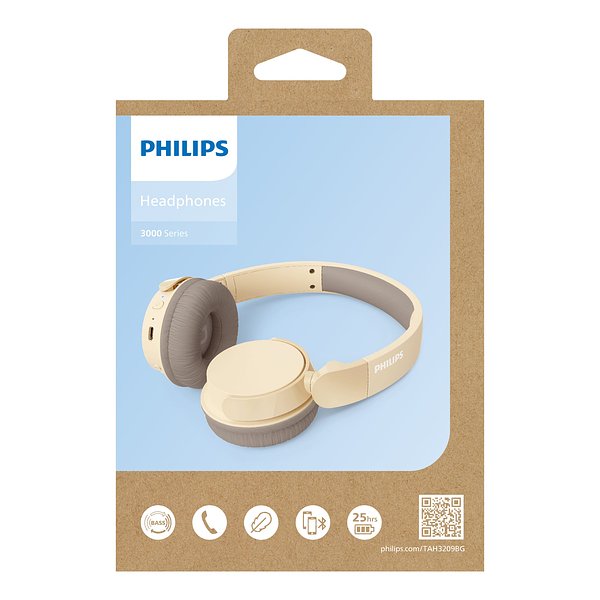 Philips Bluetooth on ear Kopfhörer mit 25 Stunden Spielzeit Steila