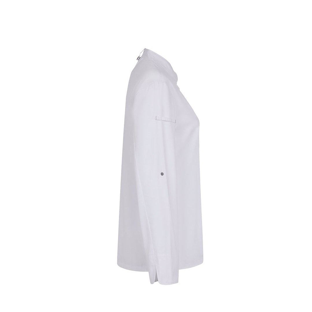 Kochjacke für Damen (190 g/m²), aus Baumwolle (35 %) und recyceltem Polyester (65 %) Jovigen