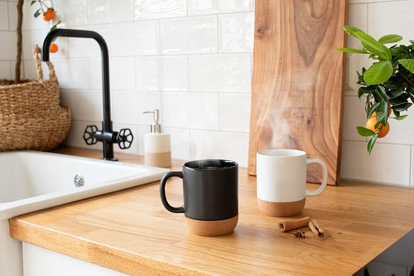 Tasse Uedicch | Keramik | Korkboden | 300 ml
