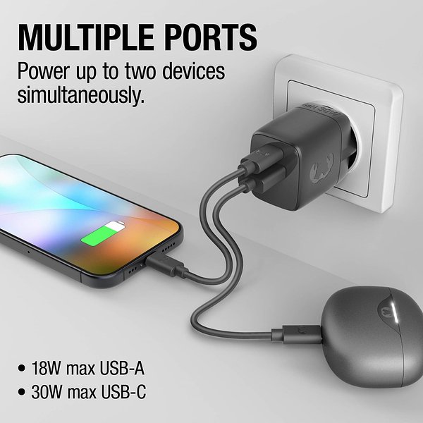 30W Schnellladegerät GaN USB-C &amp; USB-A Chlans