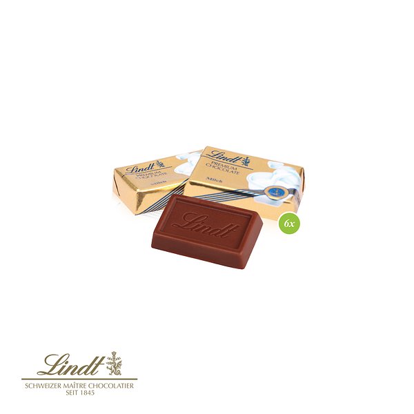 Präsentbox "Business" mit Lindt Schokotäfelchen