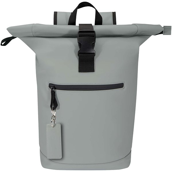 Plus GRS recycelter rechteckiger Charm Schlüsselanhänger - Orega