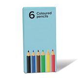 Naturbuntstifte im Karton Helveia