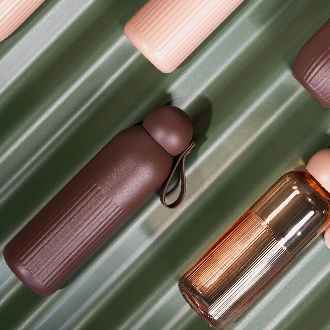 Tekla Stahlisolierflasche (recycelt) 500 ml Mendy