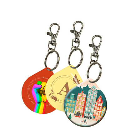 Kondom mit Logo Schlüsselanhänger