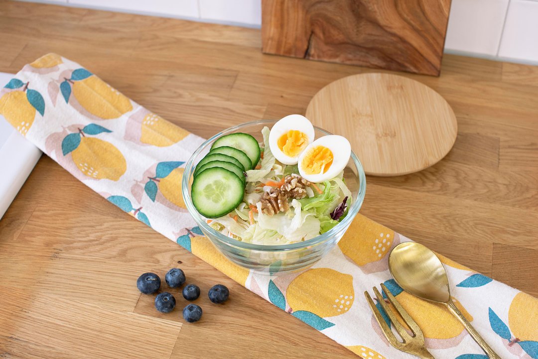 Salatschüssel aus Glas Vica