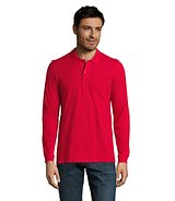 Männer Long-Sleeve Polo 180g Cilgian