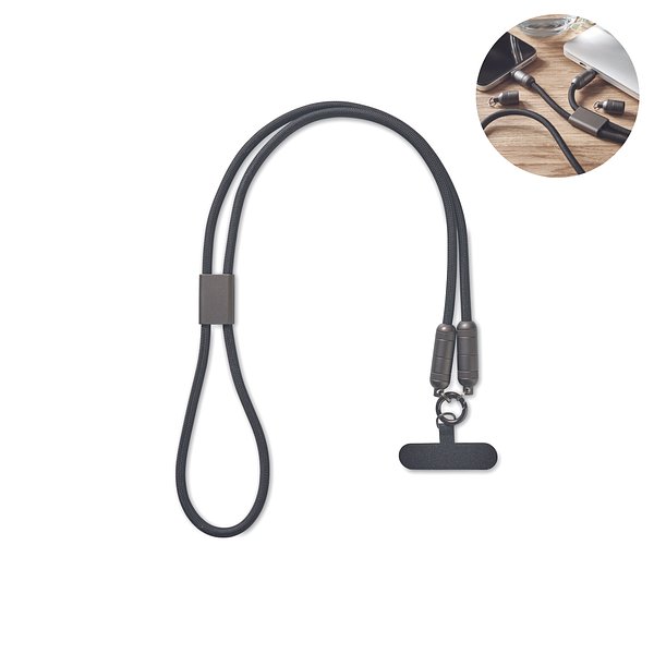 60W Lanyard-Ladekabel Albrini