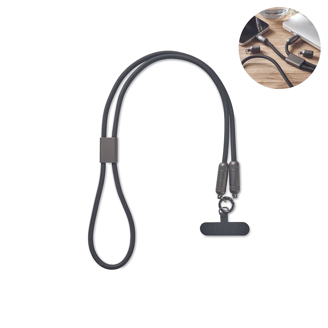 60W Lanyard-Ladekabel Albrini