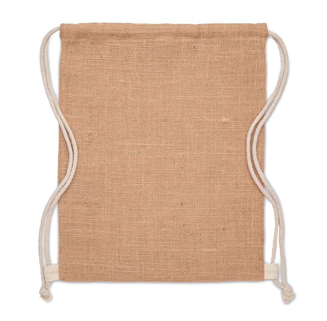 Jute Beutel mit Kordelzug Vign