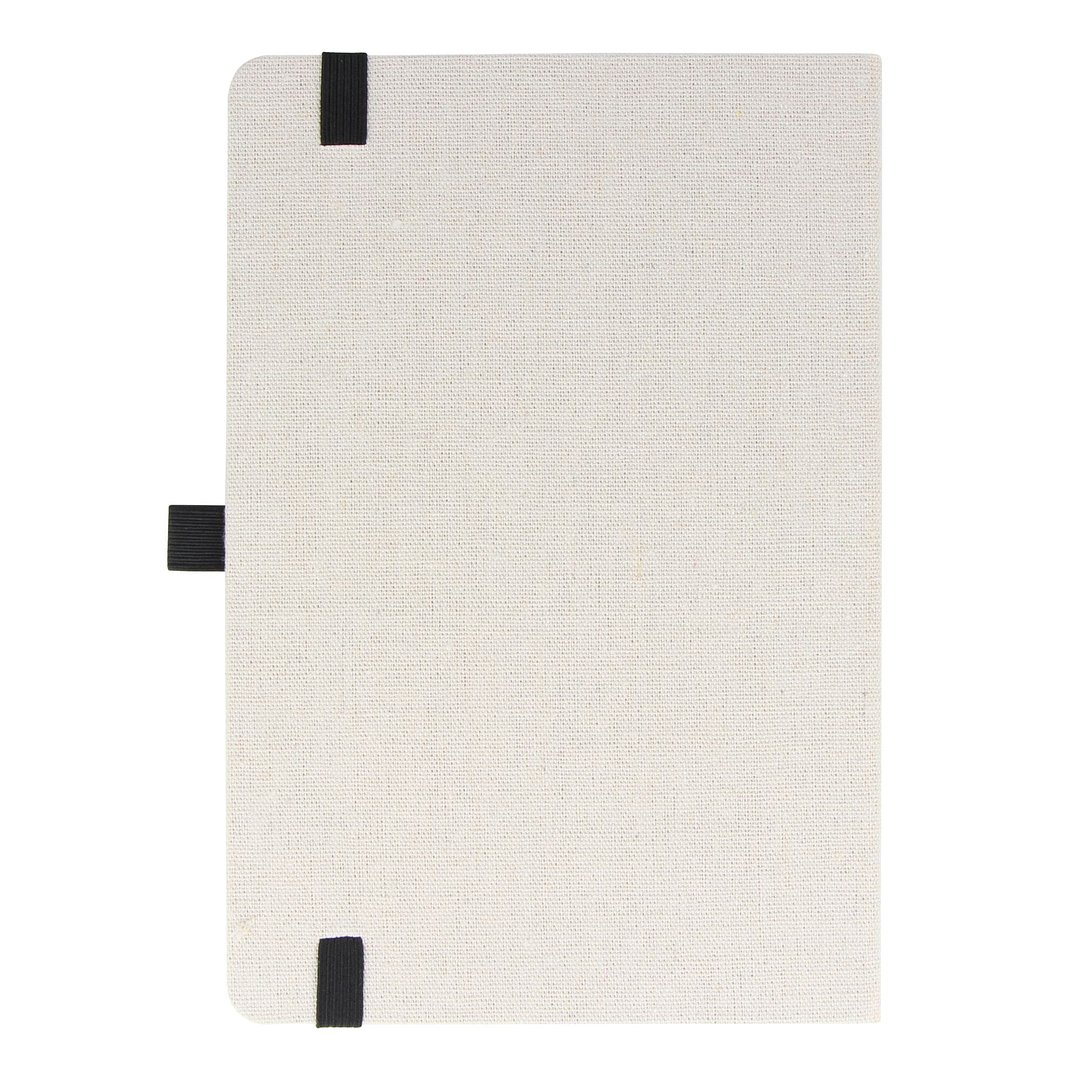 Notizbuch aus recycelter Baumwolle & R-PET A5 Warlina