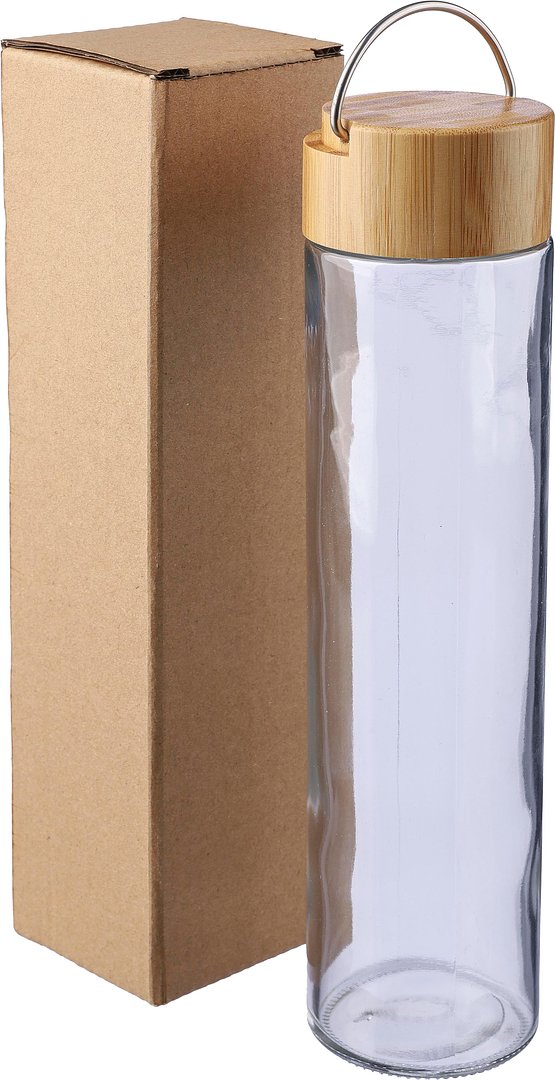 Glas Trinkflasche 500 ml Klarheit Ramiria