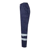 Hose mit mehreren Taschen aus Twill (200 g/m²), aus Baumwolle (35 %) und Polyester (65 %) Ruelycili