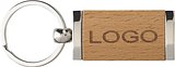 Schlüsselanhänger aus Metall & Holz Lurell