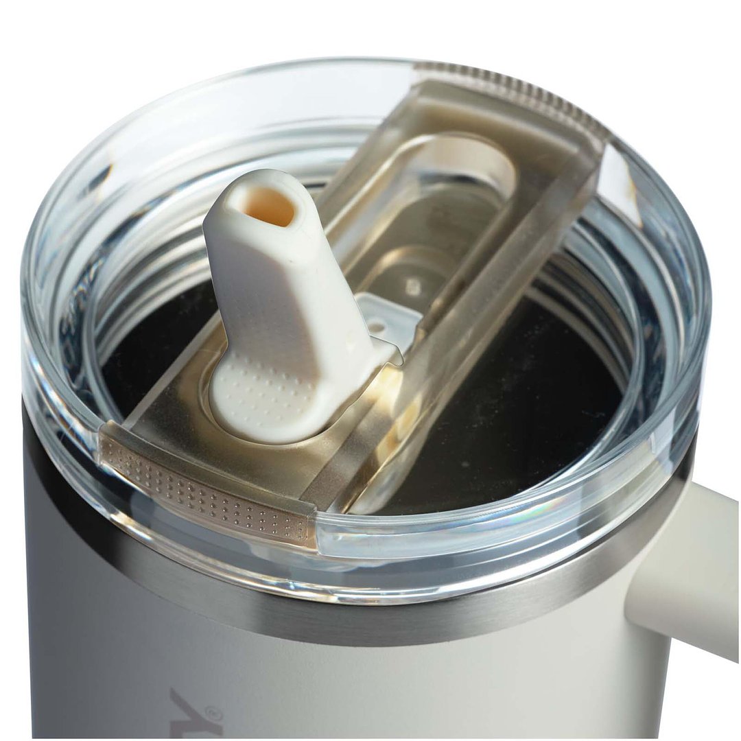 Quencher® ProTour 1180 ml Thermobecher aus recyceltem Edelstahl mit Flip Strohhalm - Eliers