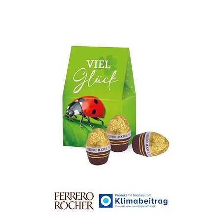 Businesspräsent „Selection Mini“ mit Ferrero Rocher Ostereier