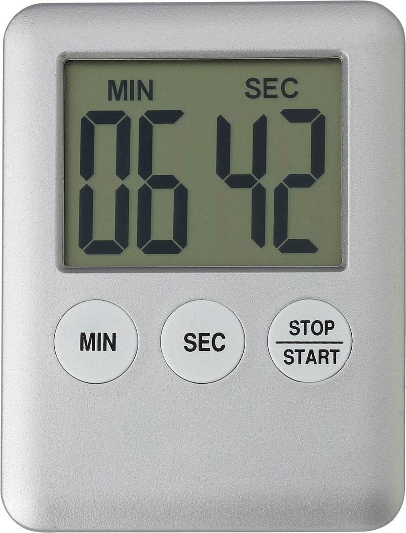 Küchenuhr aus Kunststoff Badrie