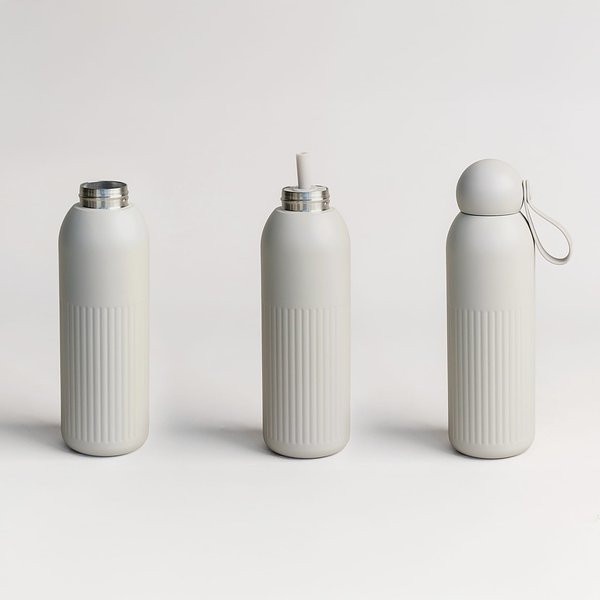 Tekla Stahlisolierflasche (recycelt) 500 ml Mendy