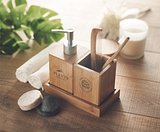 3-teiliges Bad-Set Bambus Durer