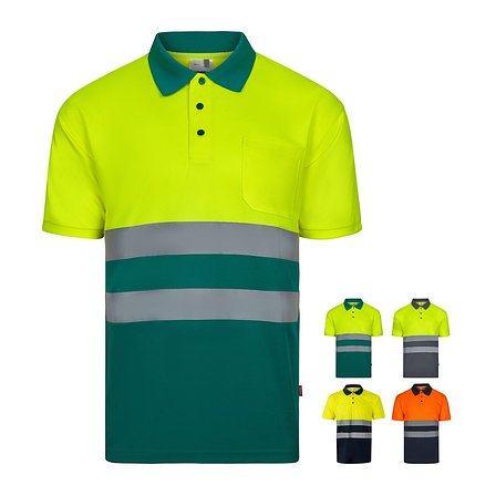 Poloshirt (140g/m²) im Bird-Eye-Design mit kurzen Ärmeln, aus Polyester (100%) Leengiama