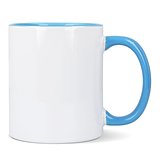 Oslo Sublimationsbecher farbig innen & Griff 300ml Oleyca