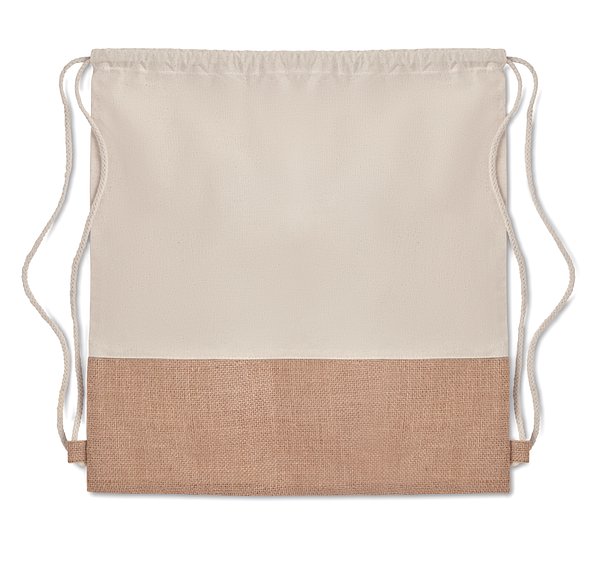 Beutel mit Kordelzug Jute Gianign