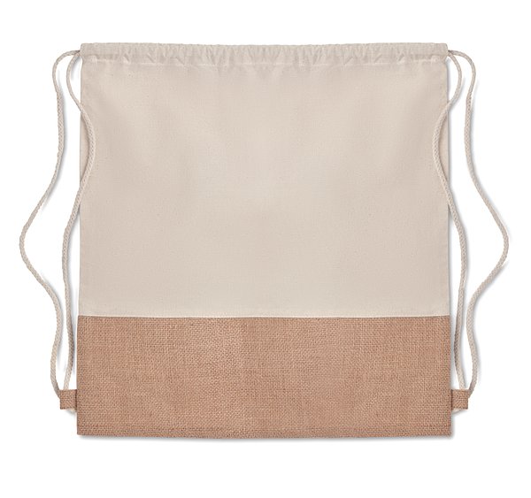 Beutel mit Kordelzug Jute Gianign
