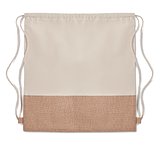 Beutel mit Kordelzug Jute Gianign