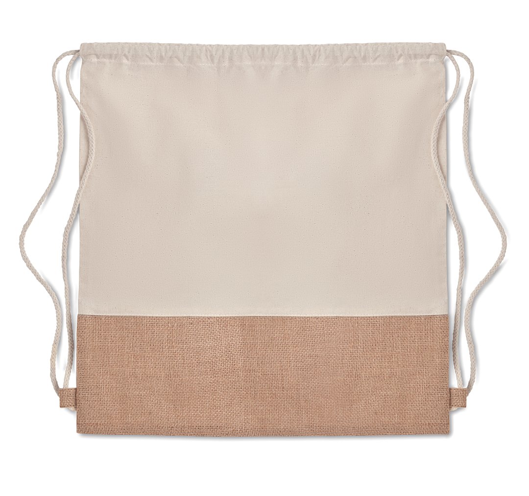 Beutel mit Kordelzug Jute Gianign