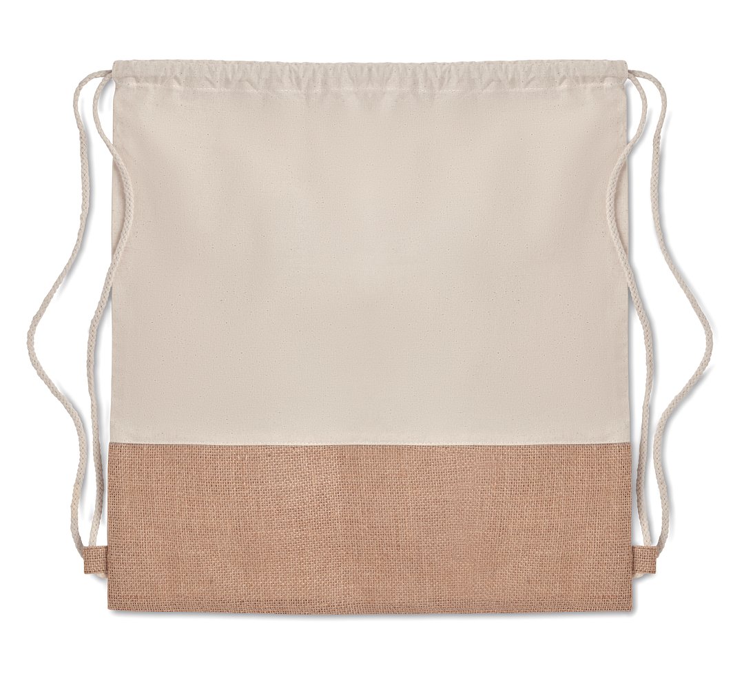 Beutel mit Kordelzug Jute Gianign