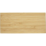 Kabelloses Bambus-Ladegerät mit Uhr - Bethlan