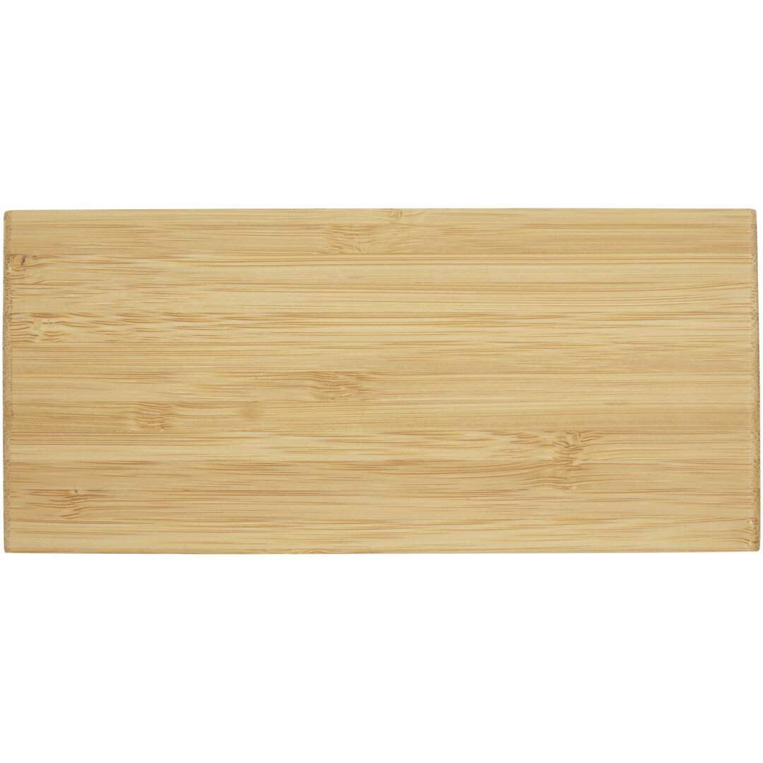 Kabelloses Bambus-Ladegerät mit Uhr - Bethlan