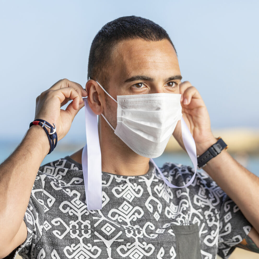 Halterung für Maske Schlüsselband Idrop