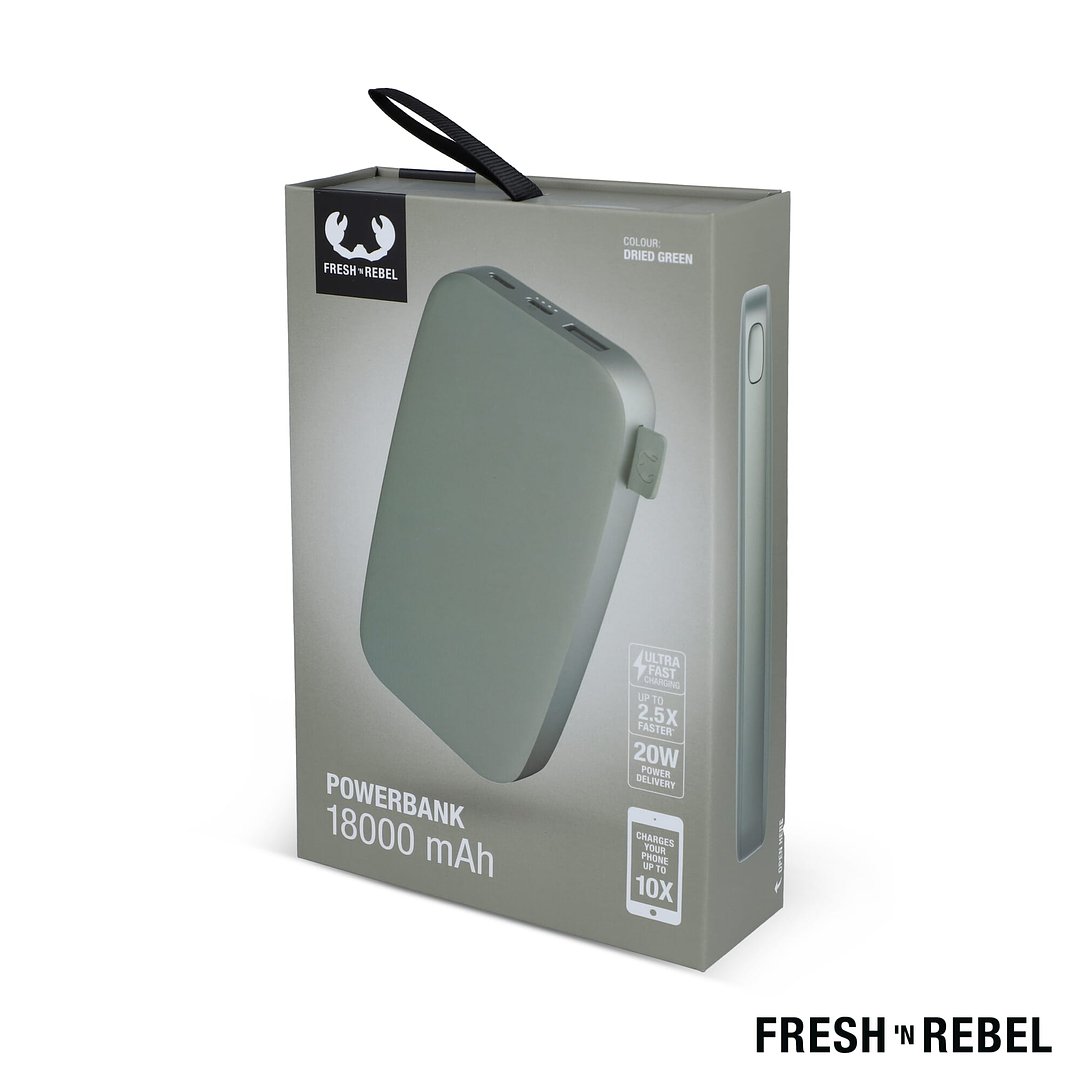 Powerbank 18.000mAh USB-C Ultra Fast Charging 20W Divat