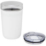 420 ml Glasbecher mit Aussenwand aus recyceltem Kunststoff - Annatin