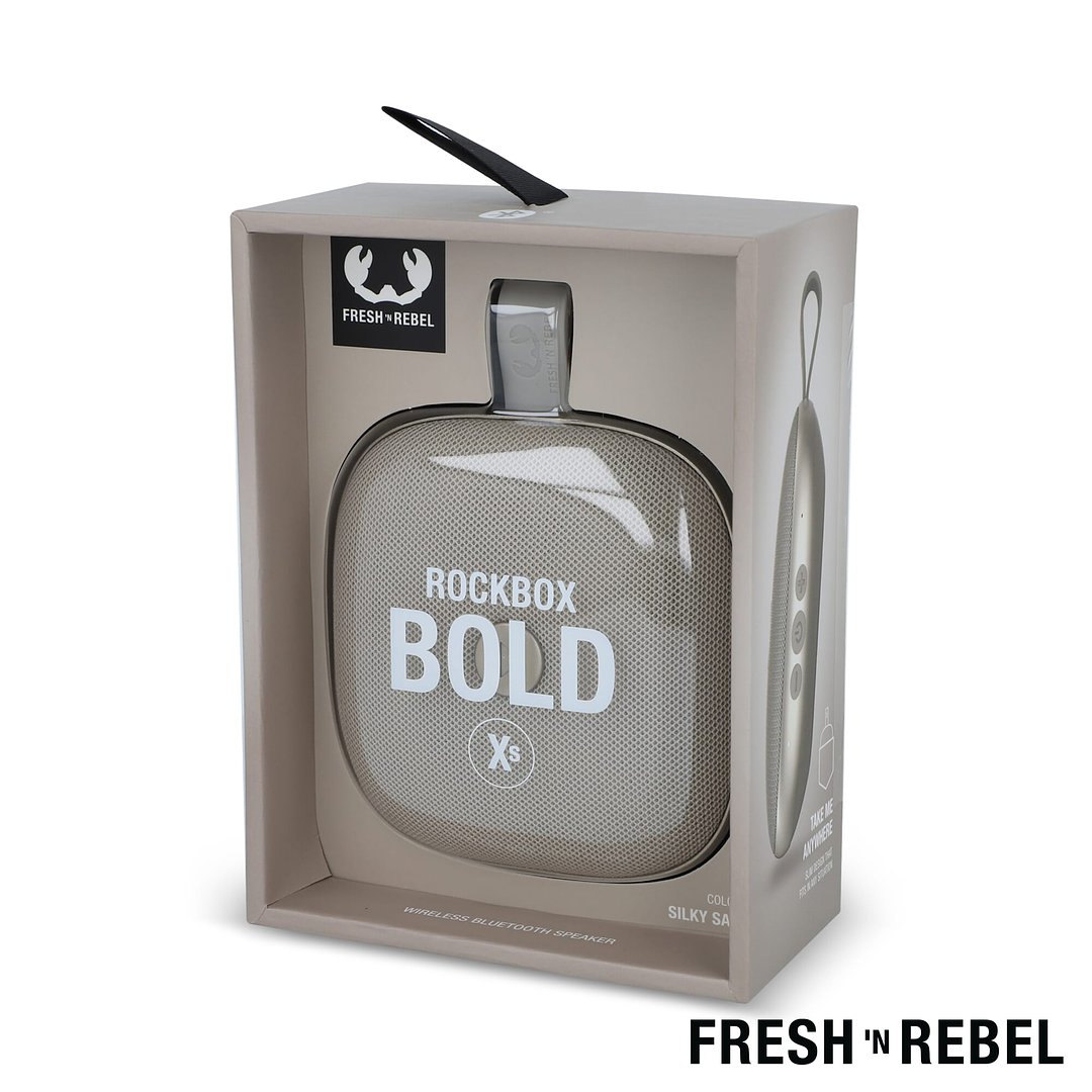 Rockbox Bold Xs splashproof TWS speaker 4W Giuan