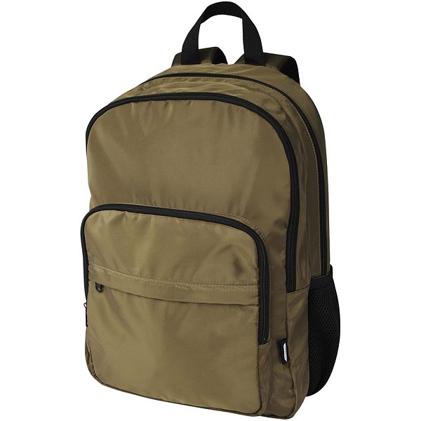 Plus 15" Laptop-Rucksack aus recyceltem GRS-Material 20 L - Lüzza