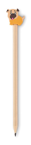 Holzbleistift mit Radiergummi Nolfrinep