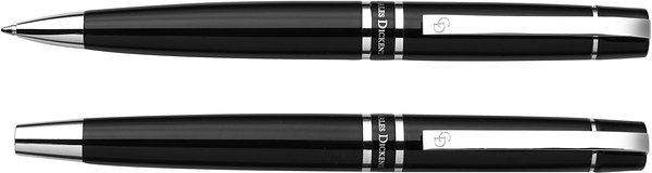 Charles Dickens® Schreibset aus Metall Luria