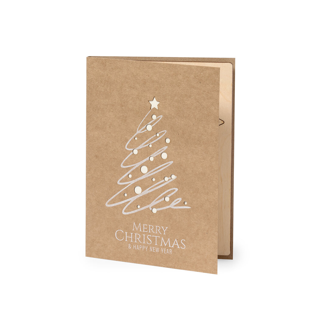 Ornament Weihnachtskarte Idurd